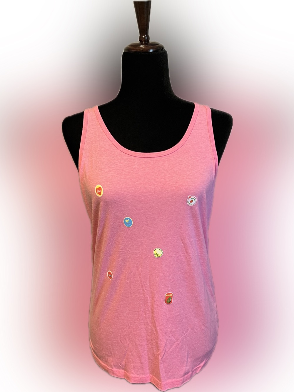 BOIBS by Laura Clery Hot Pink Tank size S
